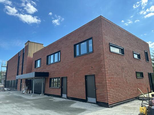 Tyrilisenteret i Molde flyttet inn i nytt bygg i mai 2024.